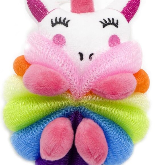 Unicorn Children's Bath Loofah- BRAND NEW - Picture 1 of 4